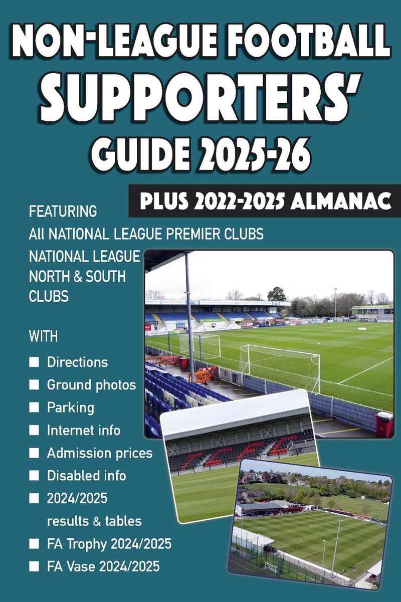Non-League Football Supporters' Guide 2025-26 + 2022-2025 Almanac/Product Detail/Sport & Recreation