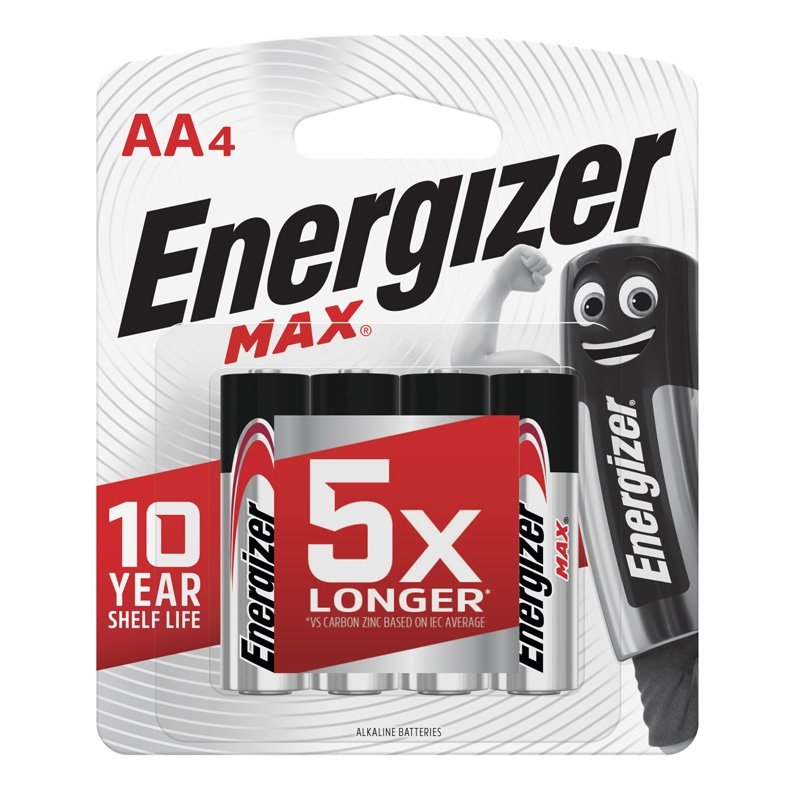 Energizer Batteries Max AA 4 Pack/Product Detail/Accessories