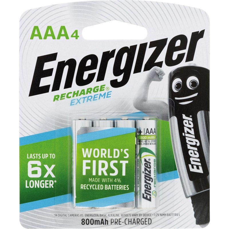Energizer Batteries Recharge AAA 4 Pack/Product Detail/Accessories