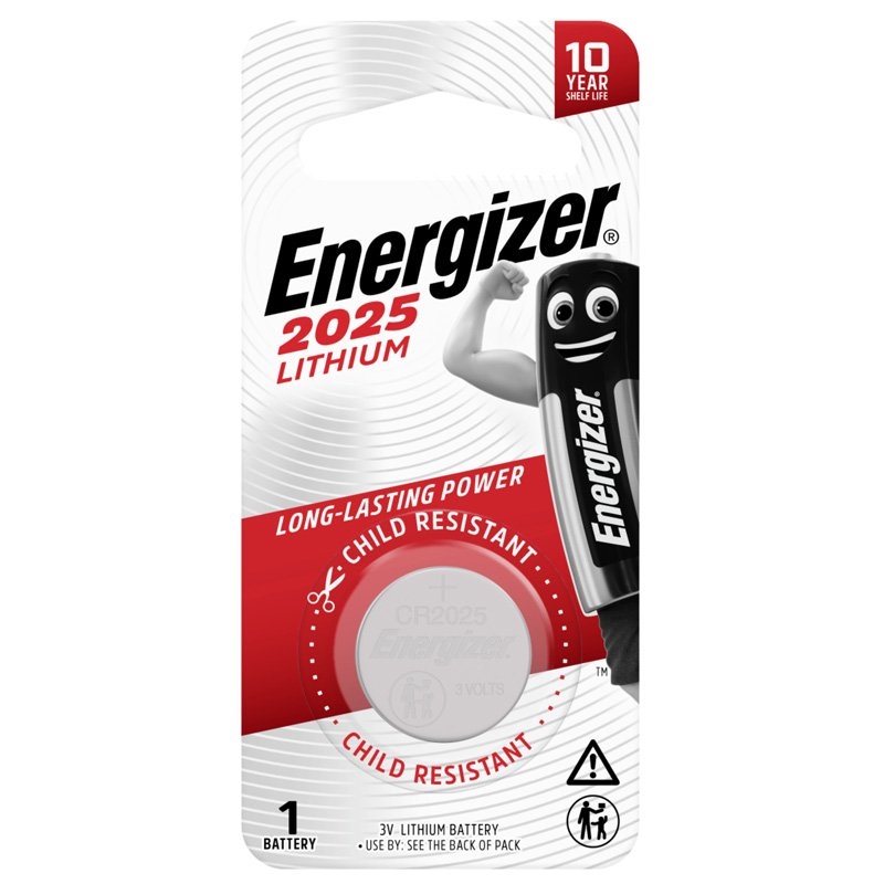 Energizer Batteries Lithium 2025 1 Pack/Product Detail/Accessories