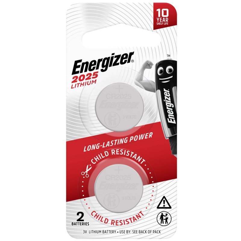 Energizer Batteries Lithium 2025 2 Pack/Product Detail/Accessories