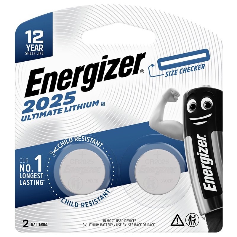 Energizer Batteries Ultimate Lithium 2025 2 Pack/Product Detail/Accessories