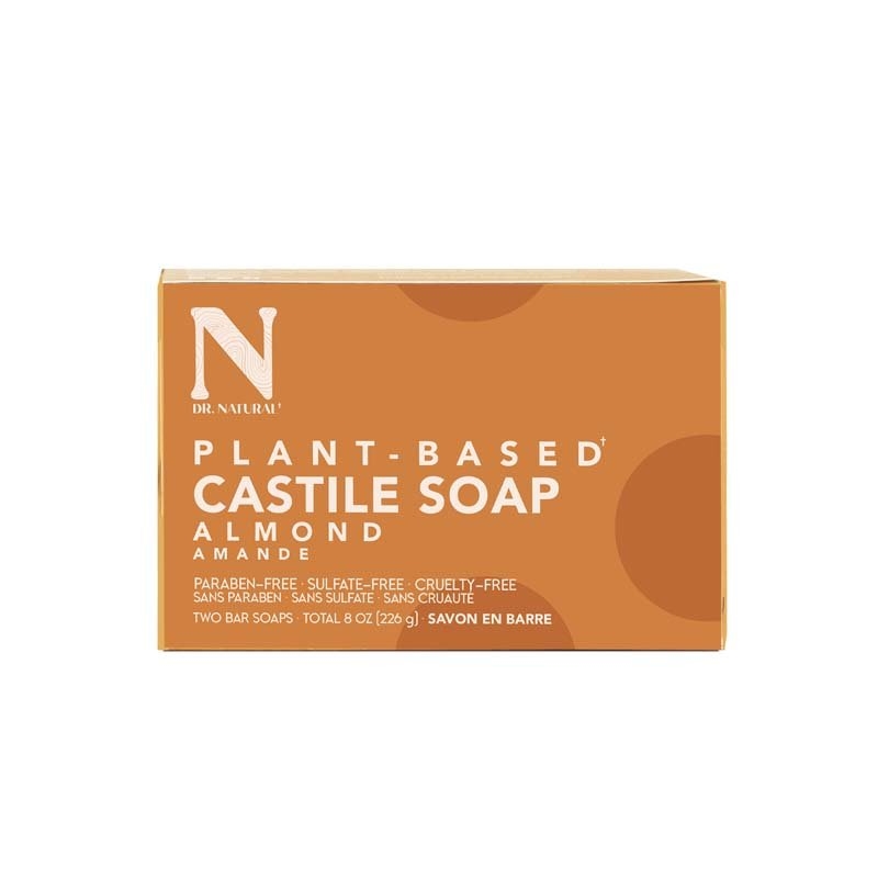 Dr Natural Castile Bar Soap 141g Almond/Product Detail/Beauty Products