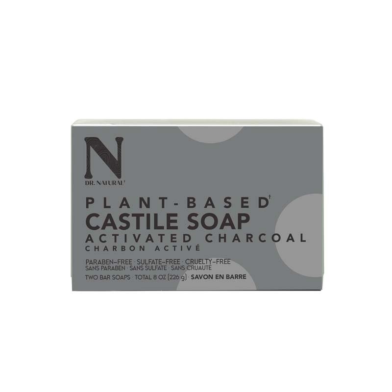 Dr Natural Castile Bar Soap 141g Charcoal/Product Detail/Beauty Products