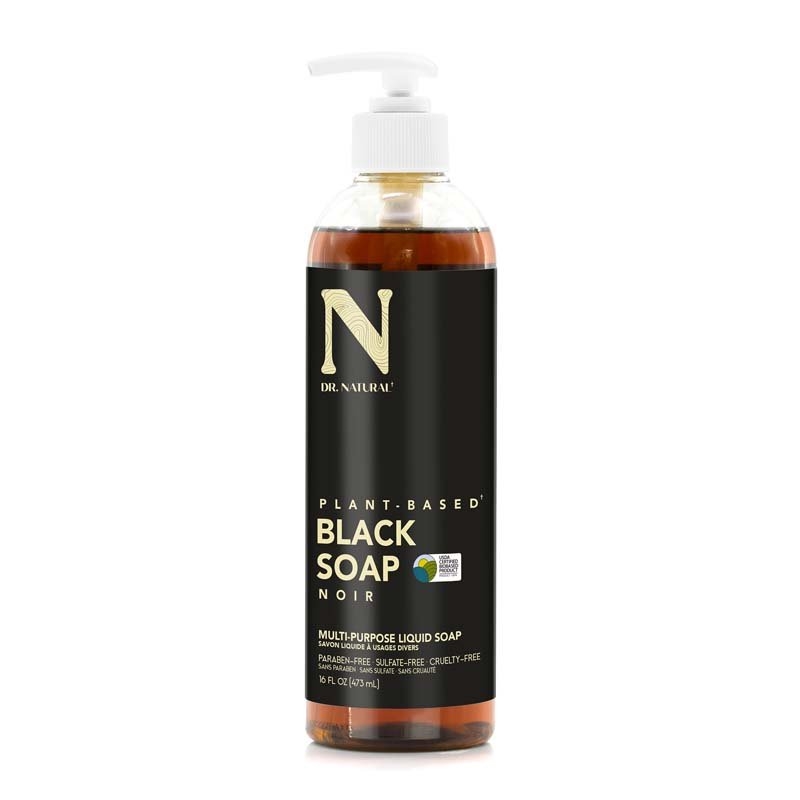 Dr Natural Black Liquid Soap 473ml/Product Detail/Beauty Products