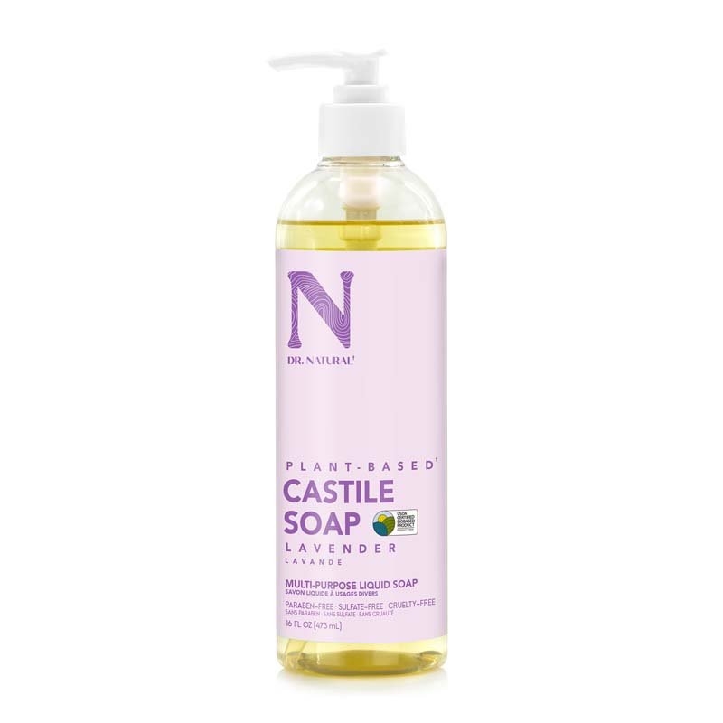 Dr Natural Castile Liquid Soap 473ml Lavender/Product Detail/Beauty Products
