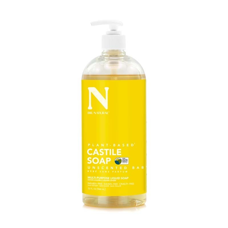 Dr Natural Castile Liquid Soap 946ml Unscented Baby/Product Detail/Beauty Products