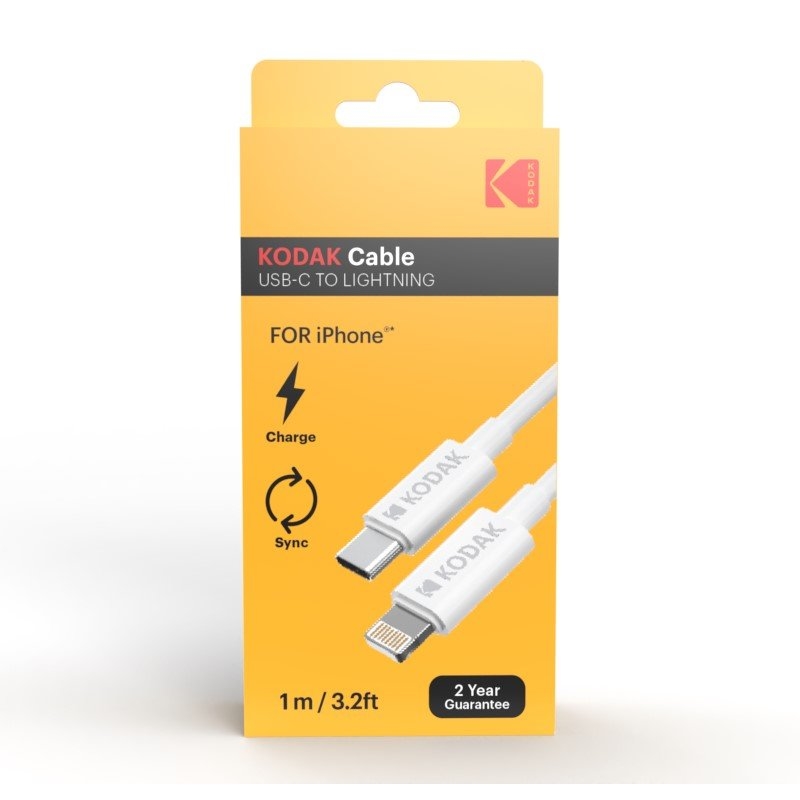 Kodak iPhone (Lightning) to USB-C Cable 1 Metre/Product Detail/Consoles & Accessories