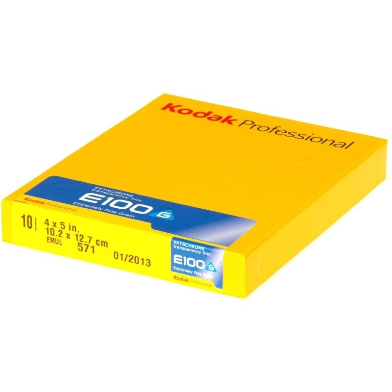 Kodak Film Ektachrome E100 Color Reversal Sheet Film (4 x 5, 10 sheets)/Product Detail/Cameras