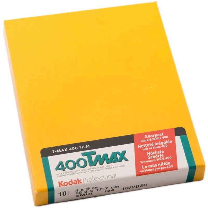 Kodak Film Professional T-Max 400 Black and White Negative Film (4 x 5, 10 Sheets)/Product Detail/Cameras
