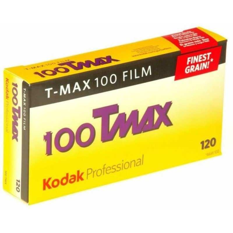 Kodak Film T-Max 100 B&W Negative Film (120 Roll Film, 5-Pack)/Product Detail/Cameras
