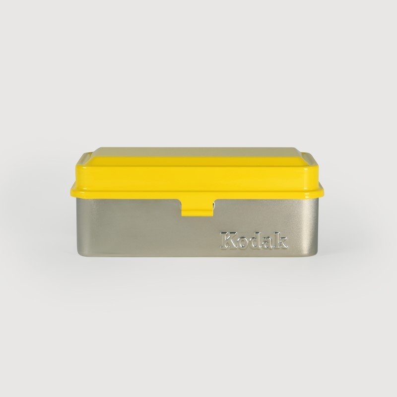 Kodak 120/135 Film Case Colour: Yellow/Silver/Product Detail/Cameras