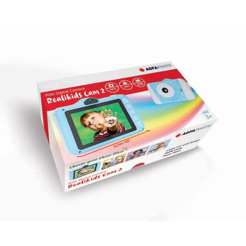 AgfaPhoto Realikids 2 Digital Camera Colour: Blue/Product Detail/Cameras