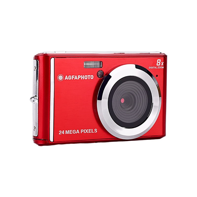 AgfaPhoto Realishot DC5500 Digital Camera Colour: Red/Product Detail/Cameras