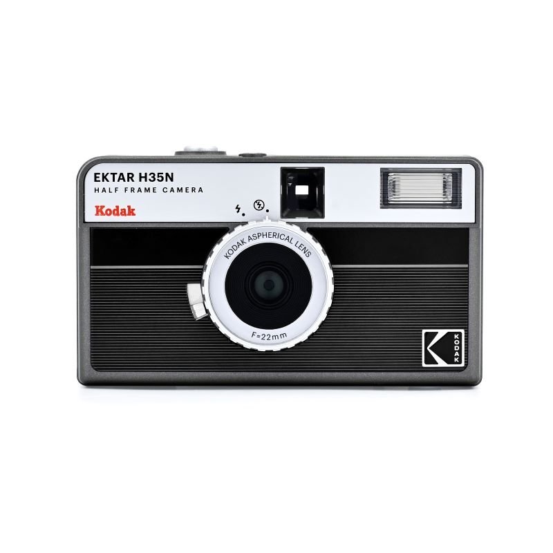 Kodak Ektar H35N Half Frame Camera Colour: Striped Black/Product Detail/Cameras