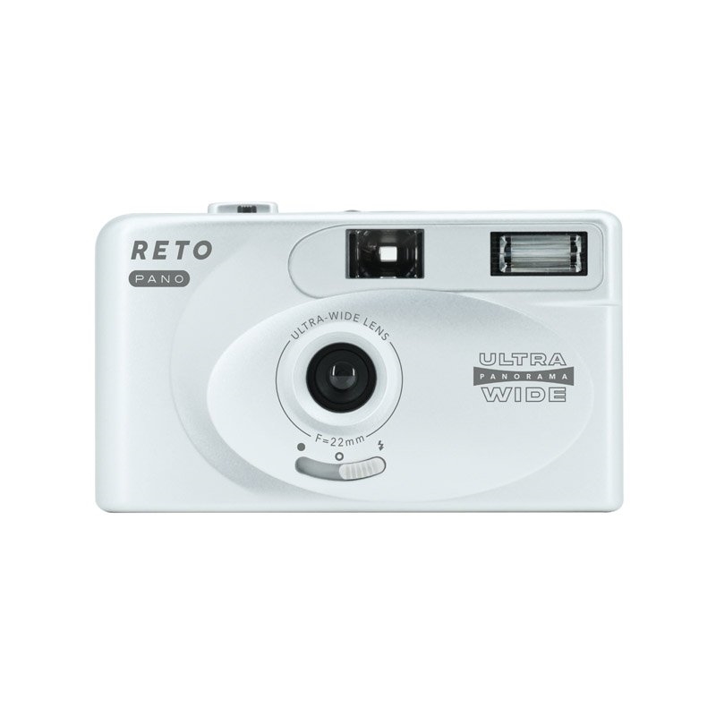 RETO PANO 35mm Film Camera Colour: Metallic Silver/Product Detail/Cameras