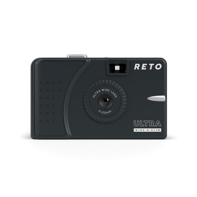RETO Ultra Wide & Slim Film Camera Colour: Charcoal/Product Detail/Cameras
