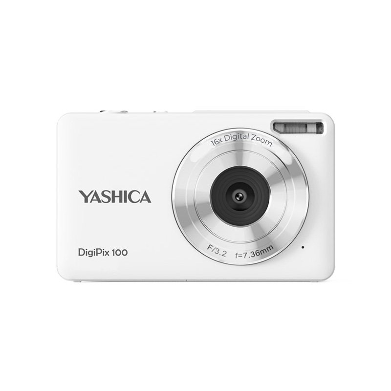 YASHICA DigiPix 100 Digital Camera Colour: White/Product Detail/Cameras