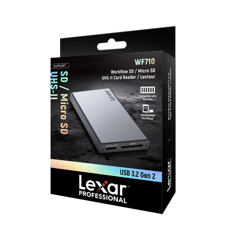 Lexar Professional Workflow SD/microSD UHS-II Card Reader/Product Detail/Accessories