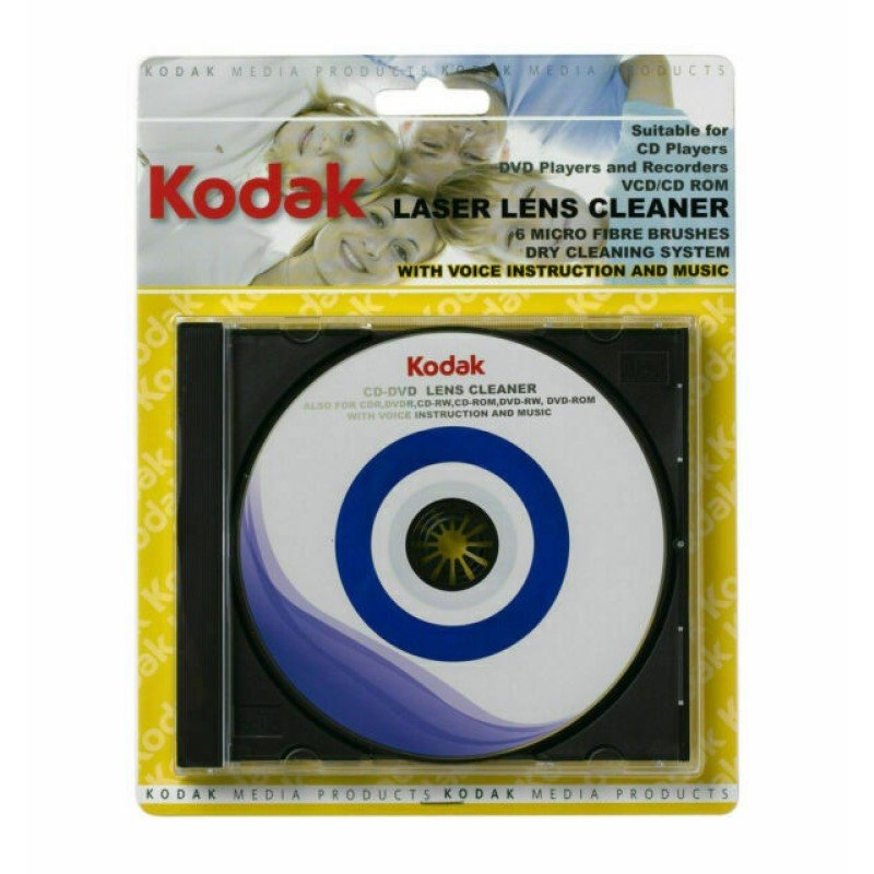 Kodak Media DVD/CD Laser Lens Cleaner Disc/Product Detail/Cleaners