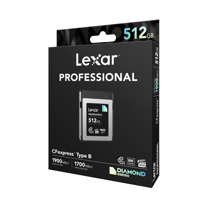 Lexar Professional CFexpress Type B Diamond Series Card Capacity: 512GB/Product Detail/Electronics