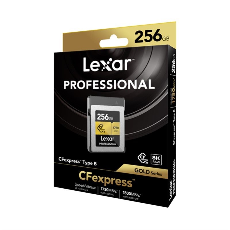 Lexar Professional CFexpress Type B Gold Series Card Capacity: 256GB/Product Detail/Electronics