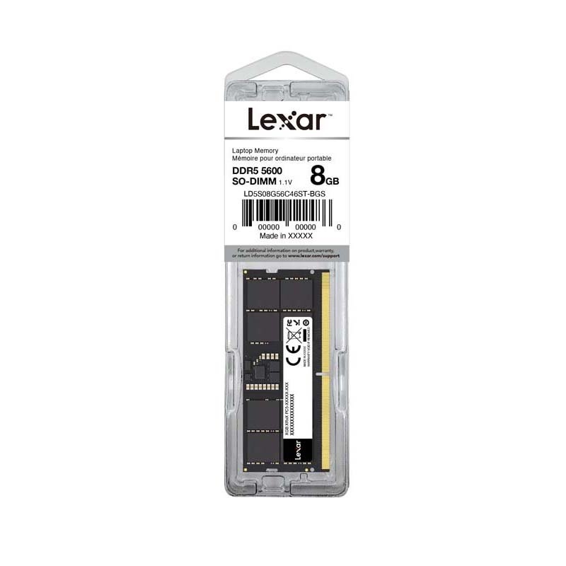 Lexar RAM DDR5-5600X SO-DIMM Laptop Memory Capacity: 8GB/Product Detail/Electronics