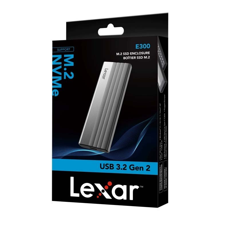 Lexar E300 Portable SSD M.2 SSD Enclosure USB 3.2 Gen 2/Product Detail/Electronics