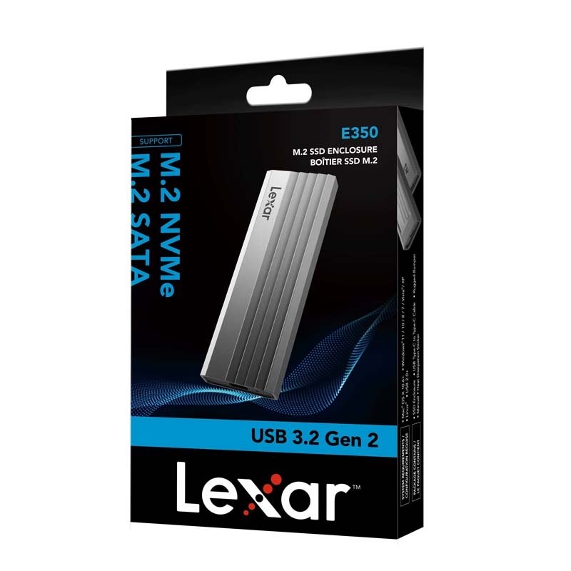 Lexar E350 Portable SSD M.2 SSD Enclosure USB 3.2 Gen 2/Product Detail/Electronics