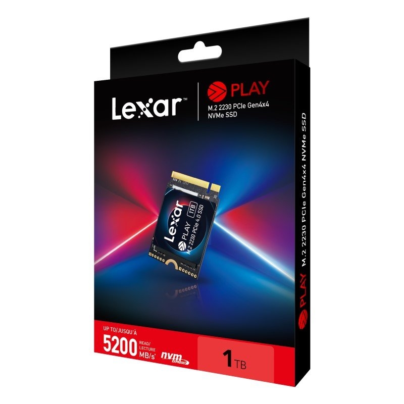 Lexar PLAY 2230 PCIe 4.0 SSD: Capacity 1TB/Product Detail/Electronics