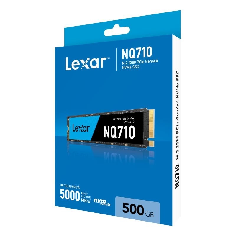 Lexar Internal NQ710 M.2 2280 PCIe 4.0 NVMe SSD Capacity: 500GB/Product Detail/Electronics