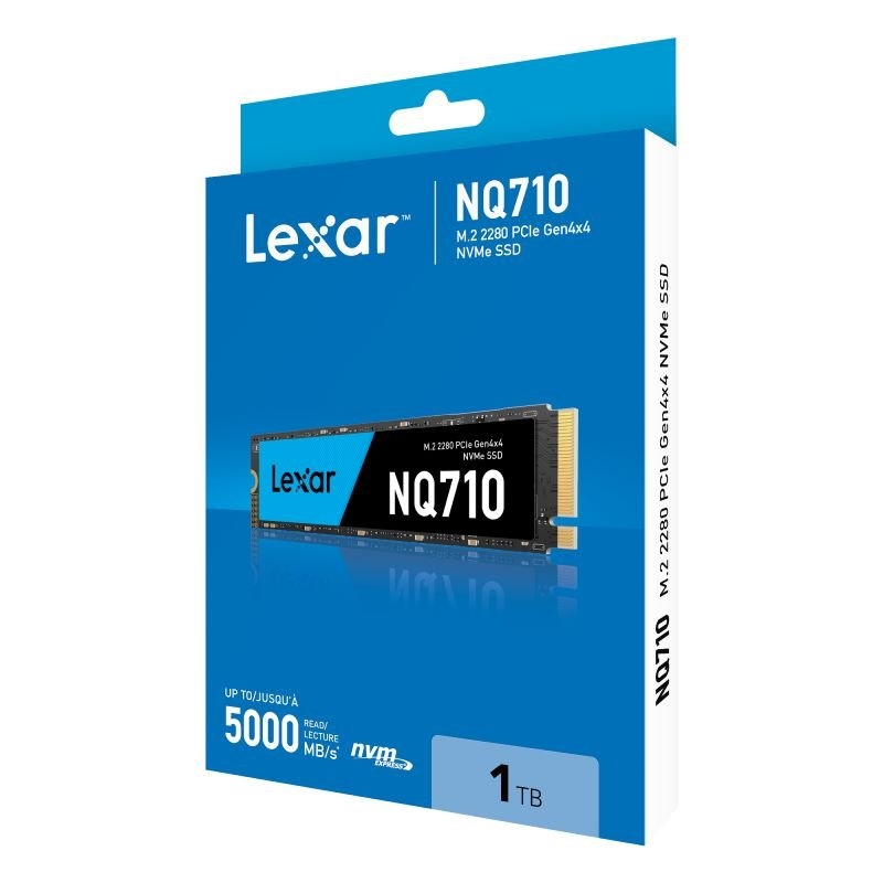 Lexar Internal NQ710 M.2 2280 PCIe 4.0 NVMe SSD Capacity: 1TB/Product Detail/Electronics