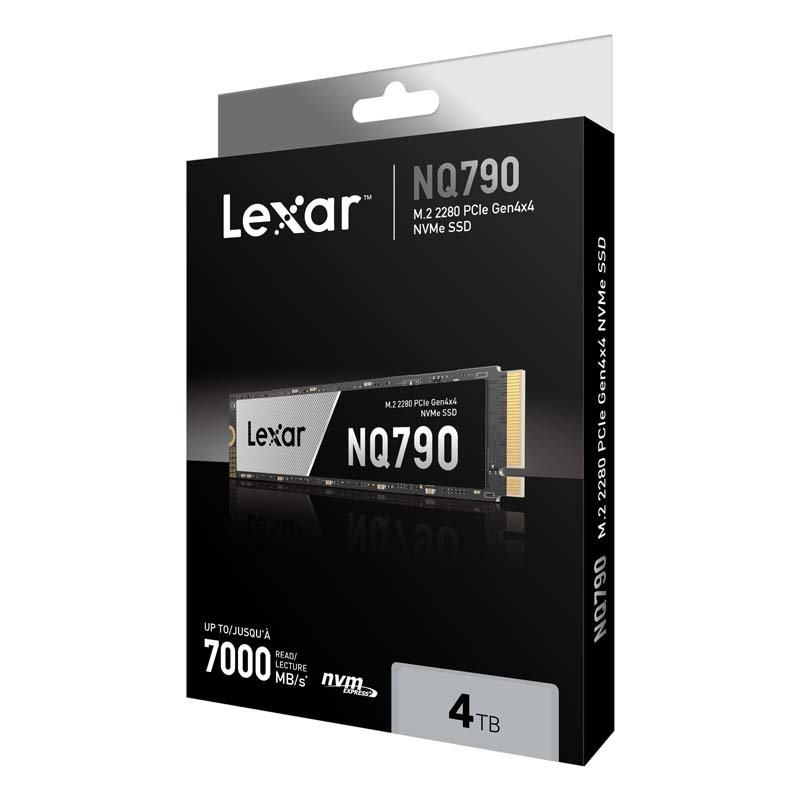 Lexar Internal NQ790 M.2 2280 PCIe 4.0 NVMe SSD Capacity: 4TB/Product Detail/Electronics