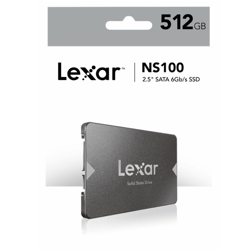 Lexar Internal NS100 2.5” SATA III (6Gb/s) SSD Capacity: 512GB/Product Detail/Electronics