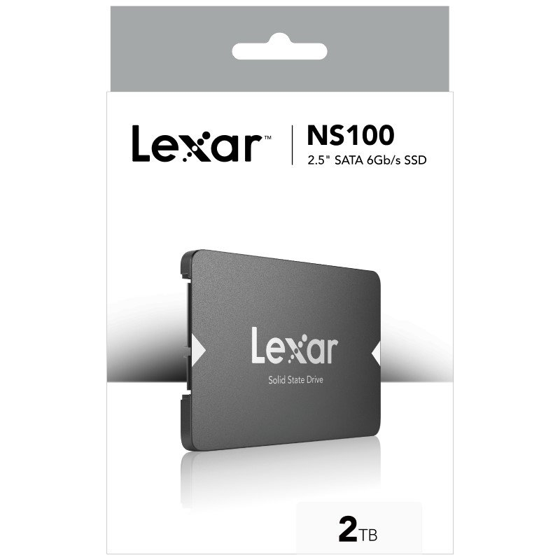 Lexar Internal NS100 2.5” SATA III (6Gb/s) SSD Capacity: 2TB/Product Detail/Electronics