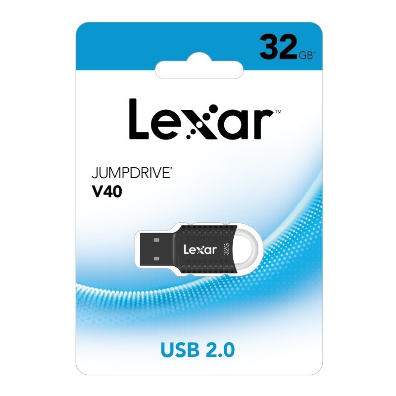 Lexar JumpDrive V40 USB 2.0 Flash Drive Capacity: 32GB/Product Detail/Electronics