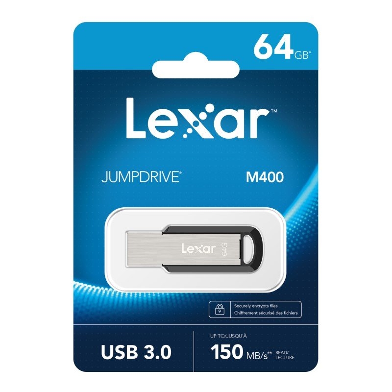 Lexar JumpDrive M400 USB 3.0 Flash Drive Capacity: 64GB/Product Detail/Electronics
