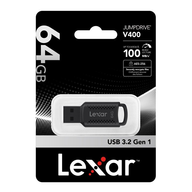 Lexar JumpDrive V400 USB 3.0 Flash Drive Capacity: 64GB/Product Detail/Electronics