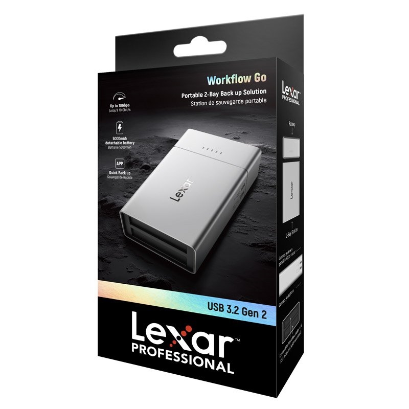 Lexar Professional Workflow GO 2 Module Bay/Product Detail/Electronics