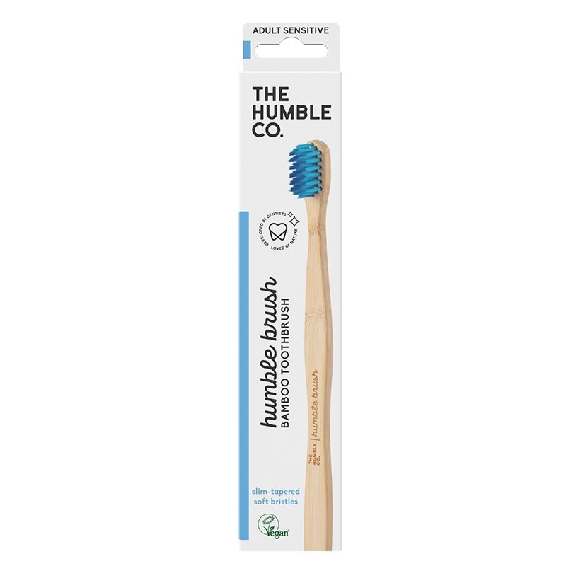 The Humble Co. Bamboo Toothbrush - Sensitive Blue/Product Detail/Accessories