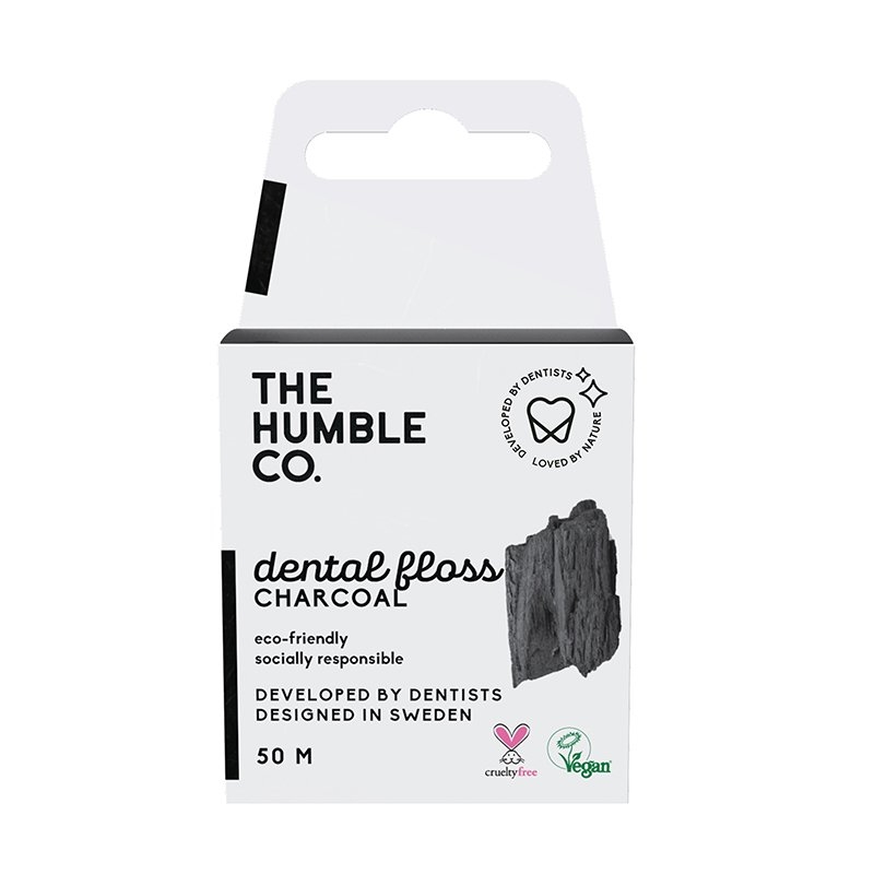 The Humble Co. Dental Floss 50m Charcoal/Product Detail/Accessories
