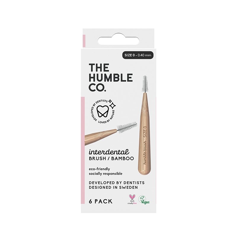 The Humble Co. Bamboo Interdental Brush 6 Pack Size 0/Product Detail/Accessories