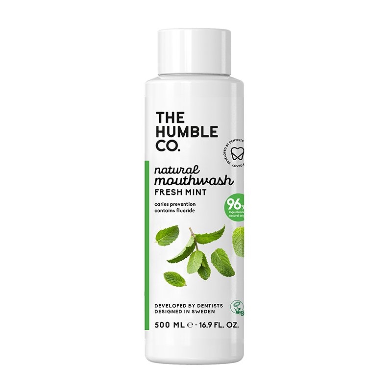 The Humble Co. Natural Mouthwash Fresh Mint 500ml/Product Detail/Accessories