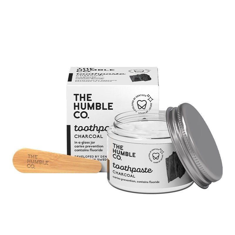 The Humble Co. Natural Toothpaste in a Jar 64g Charcoal/Product Detail/Accessories