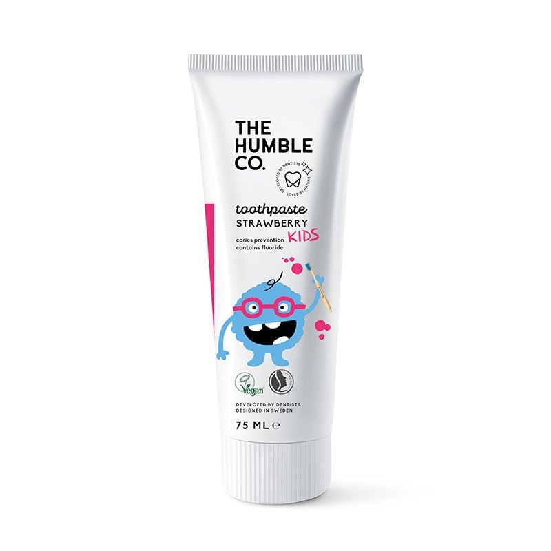 The Humble Co. Natural Toothpaste 96g Kids Strawberry/Product Detail/Accessories