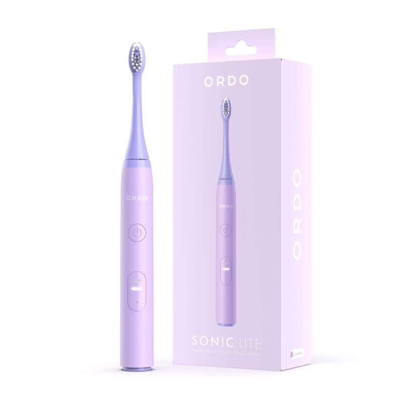Ordo Sonic Lite Electric Toothbrush Colour: Lavender/Product Detail/Accessories