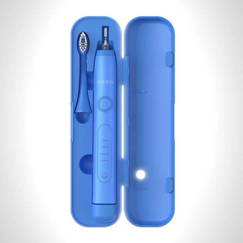 Ordo Sonic+ Charging Travel Case Colour: Arctic Blue/Product Detail/Accessories