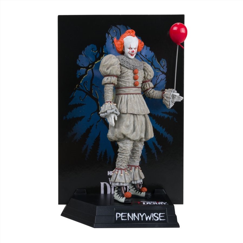Welcome to Derry - Pennywise 6" Movie Maniacs Figure/Product Detail/Figurines