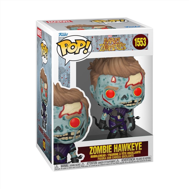 Marvel: Zombies - Zombie Hawkeye Pop! Vinyl/Product Detail/Standard Pop Vinyl