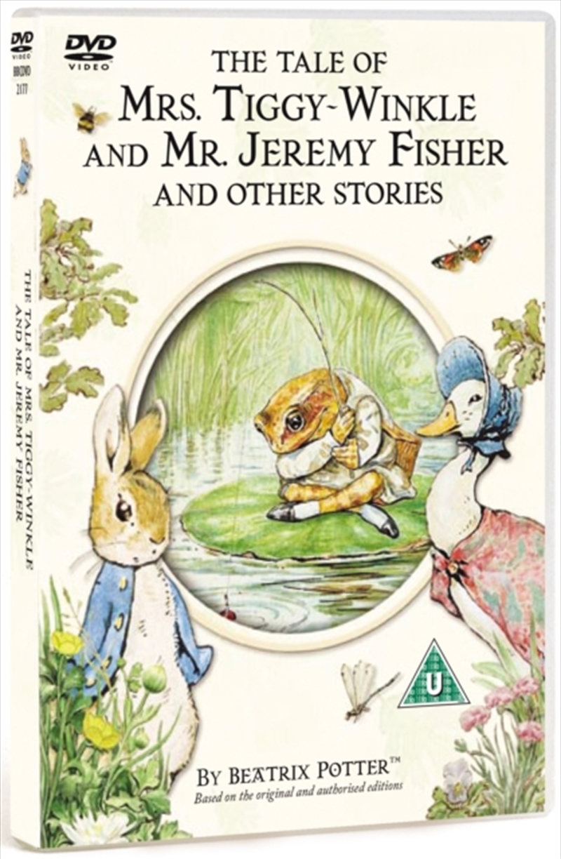 Beatrix Potter - The Tales Of Mrs Tiggy Winkle And Mr Jeremy Fisher (REGION 2)/Product Detail/Animated